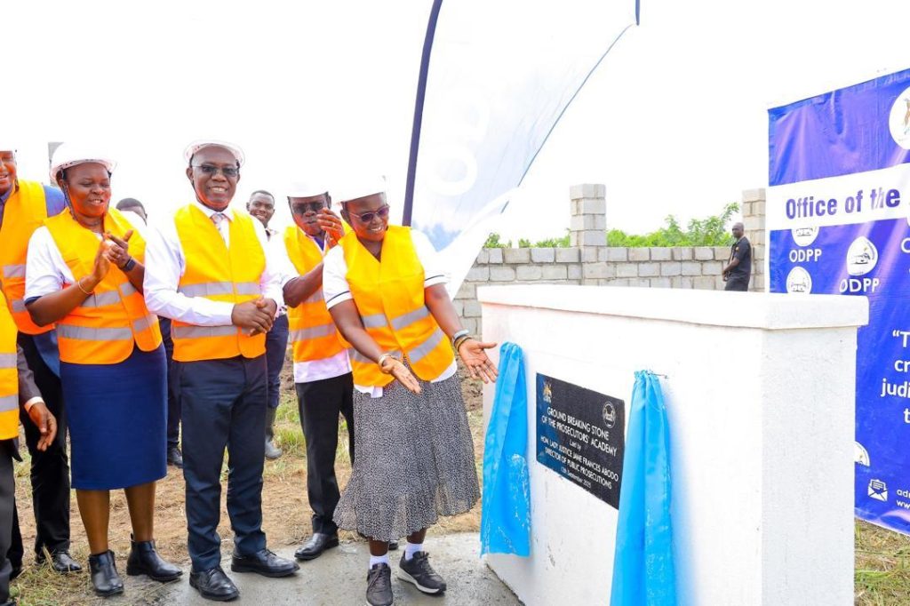 DPP Breaks Ground for the Historic Construction of the Prosecutors’ Academy in Nakasongola