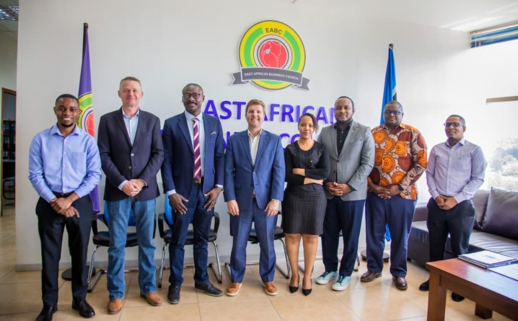 U.S. Embassy Officials Pay Courtesy Visit to EABC Secretariat