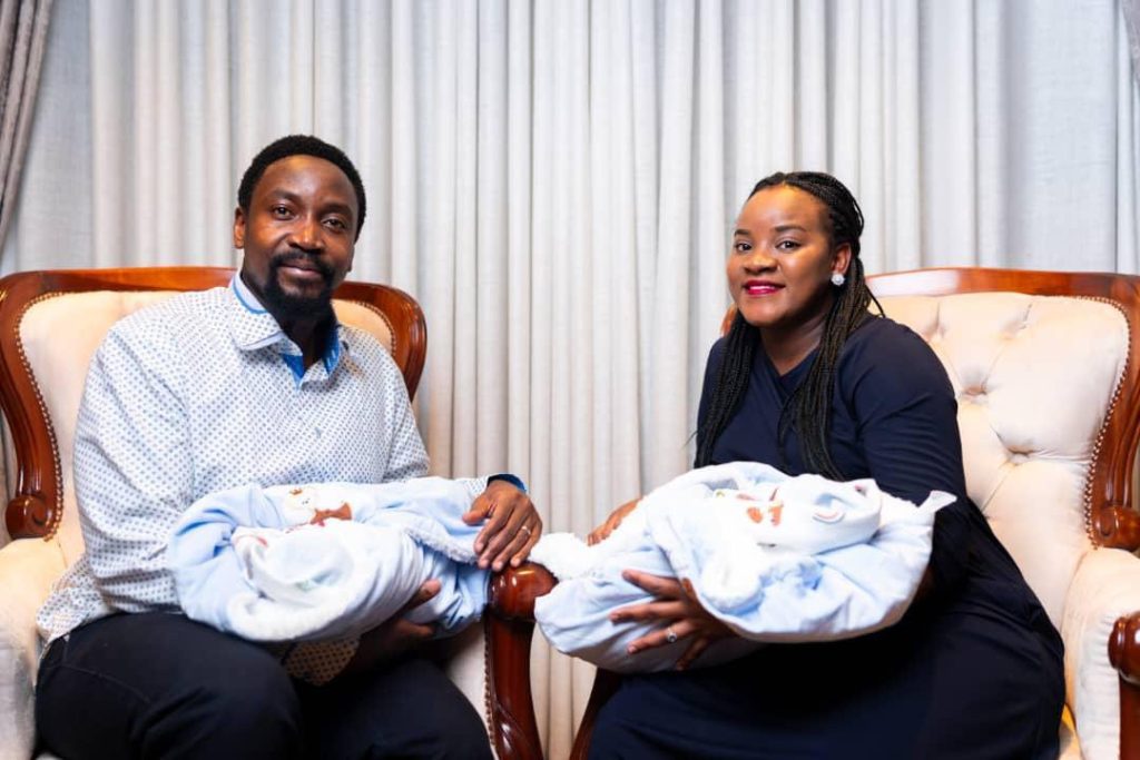 Busoga King , Queen welcome twins, celebrate double blessing