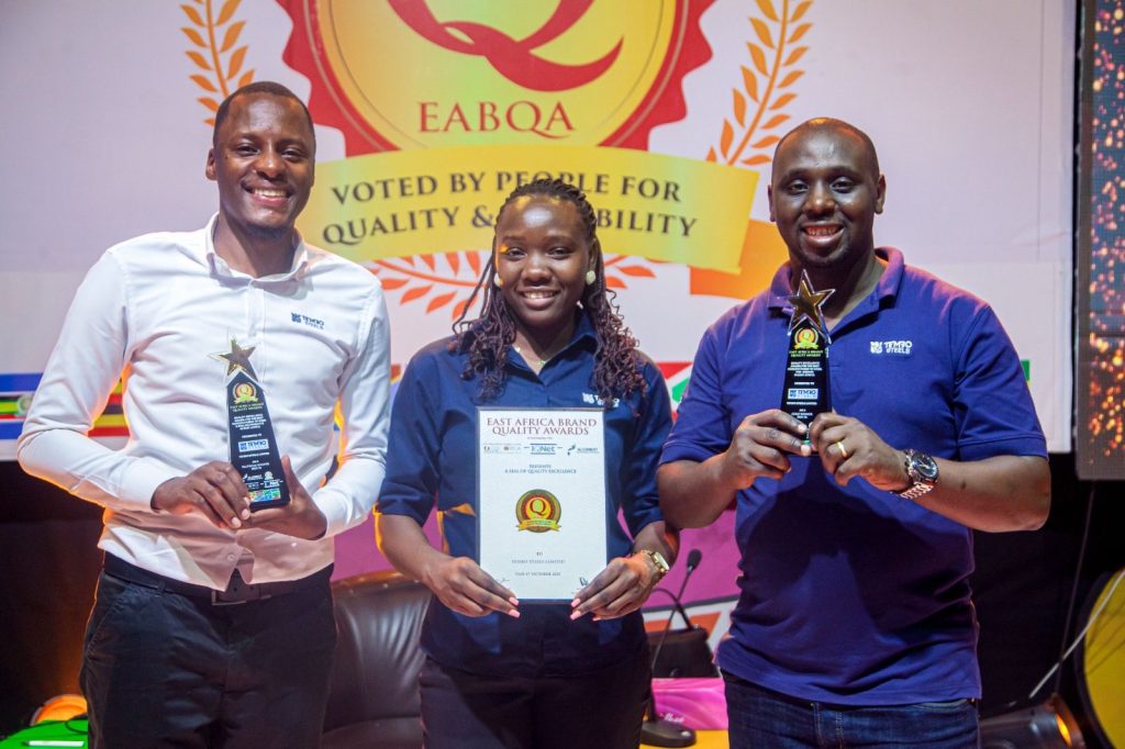 Tembo Scoops award as East Africa’s Best Manufacturer of TMX Rebars , Steel & Rolling Products