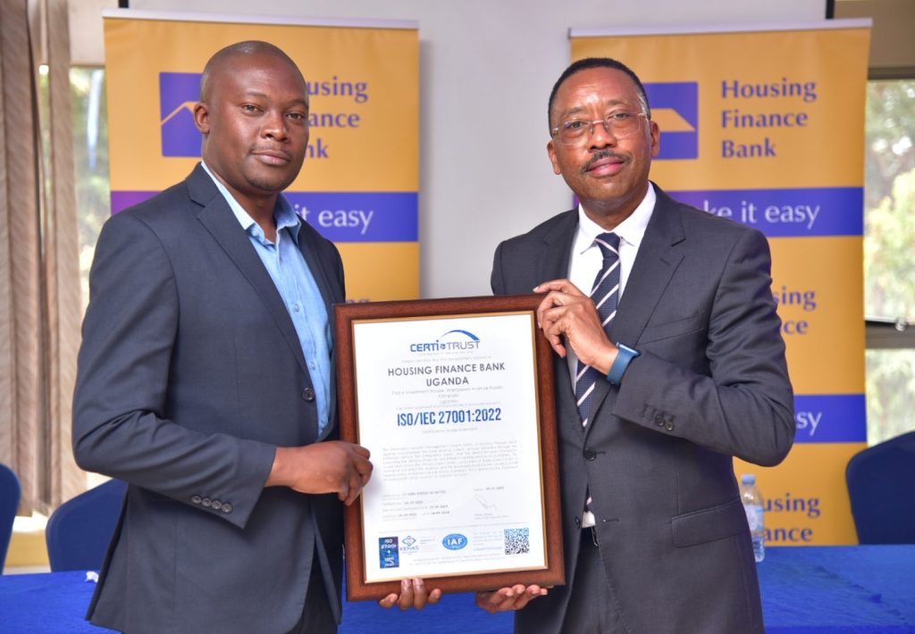 Housing Finance Bank Secures ISO 2700:2022 Certification