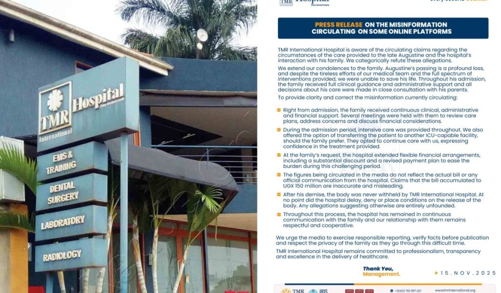 TMR International Hospital Clarifies: Circulating claims are Malice , Misleading TMR International Hospital Clarifies: Circulating claims are Malice , Misleading
