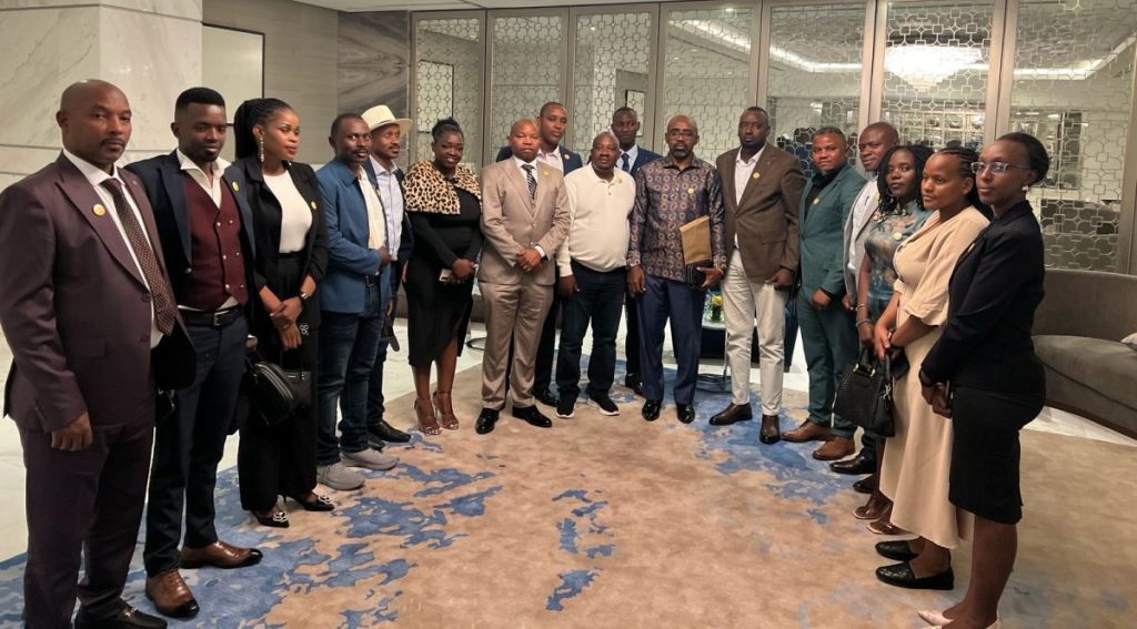 PLU External Relations Boss Rutasharara, Minister Balaam officiate at the 9th Uganda–U.A.E Convention 2025 in Dubai