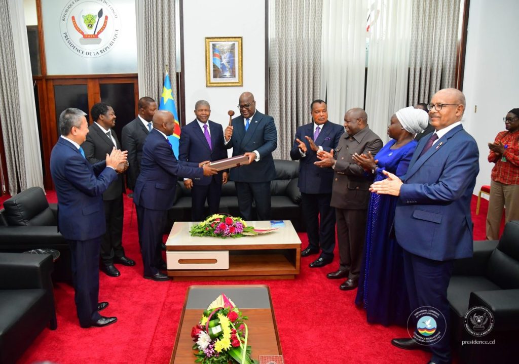 DRC President Tshisekedi Assumes Chairmanship of ICGLR at Its 9th Ordinary Session in Kinshasa DRC President Tshisekedi Assumes Chairmanship of ICGLR at Its 9th Ordinary Session in Kinshasa