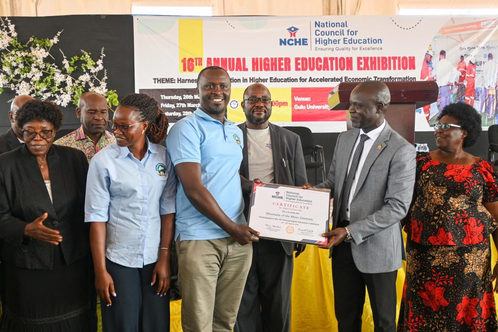 Mountains of the Moon University Emerges Second Nationally at 16th Higher Education Exhibition
